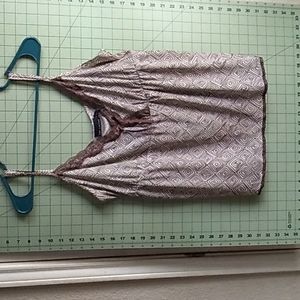 The Limited XL brown and tan tank top